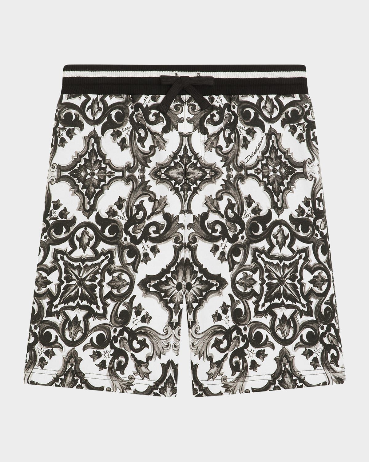 Boy & apos;s Maiolica-Print Shorts