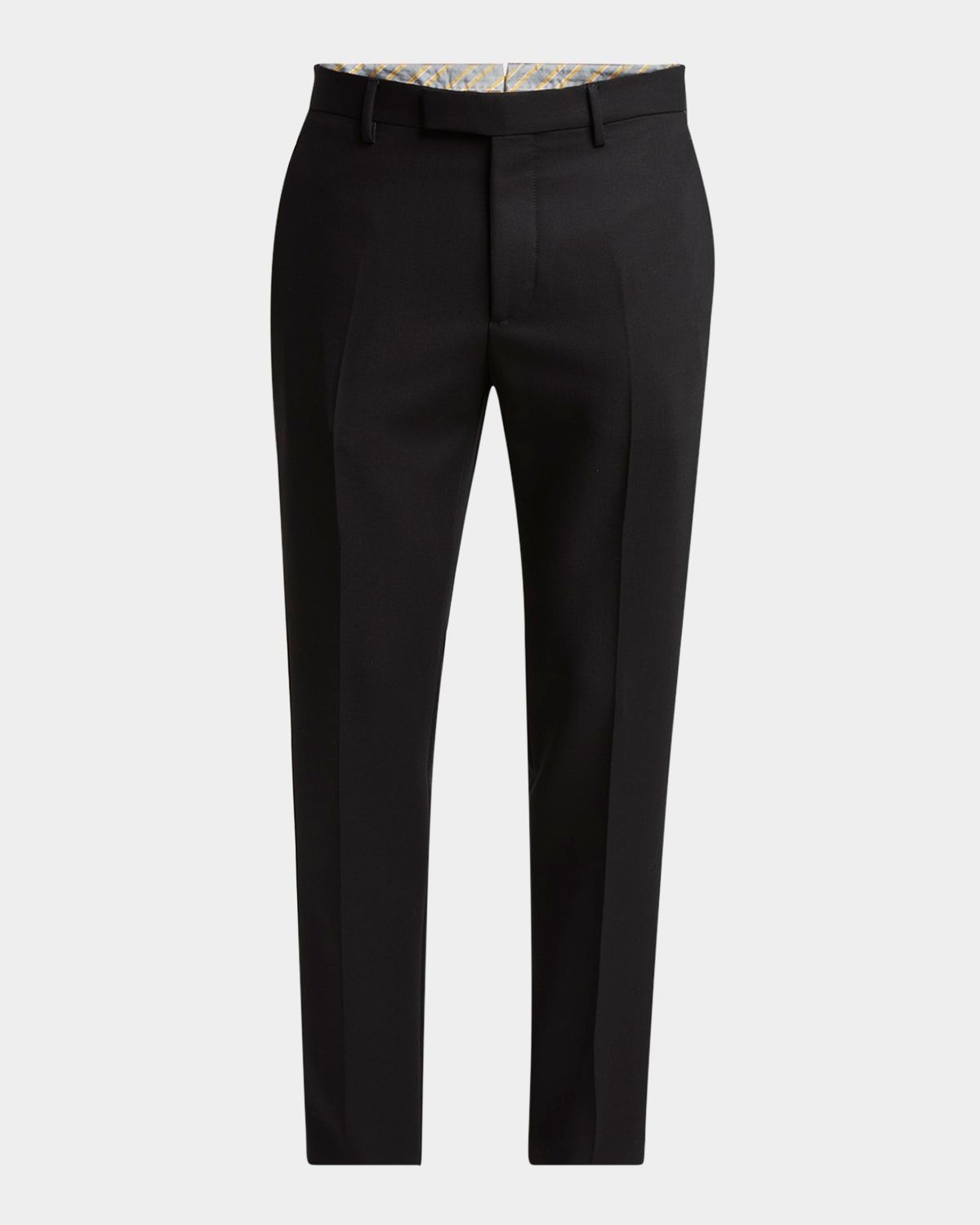 Men & apos;s Slim Flat-Front Evening Pants