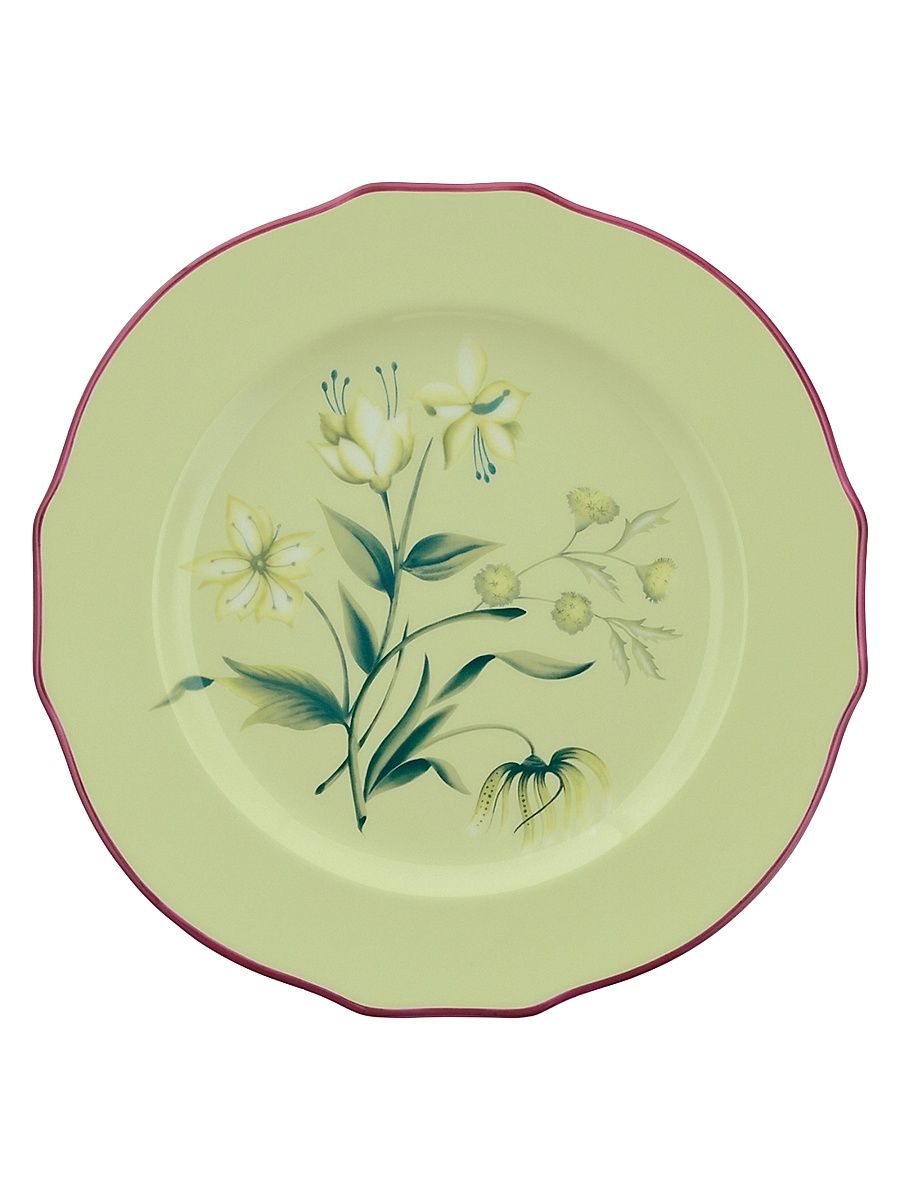 Florenza Porcelain Dessert Plate - Greenclear