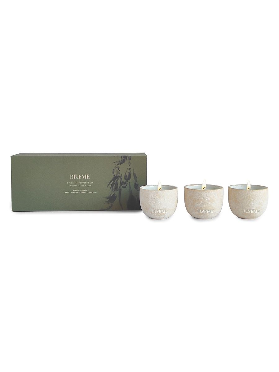 Lunar New Year 3-Piece Travel Votive Candle Set