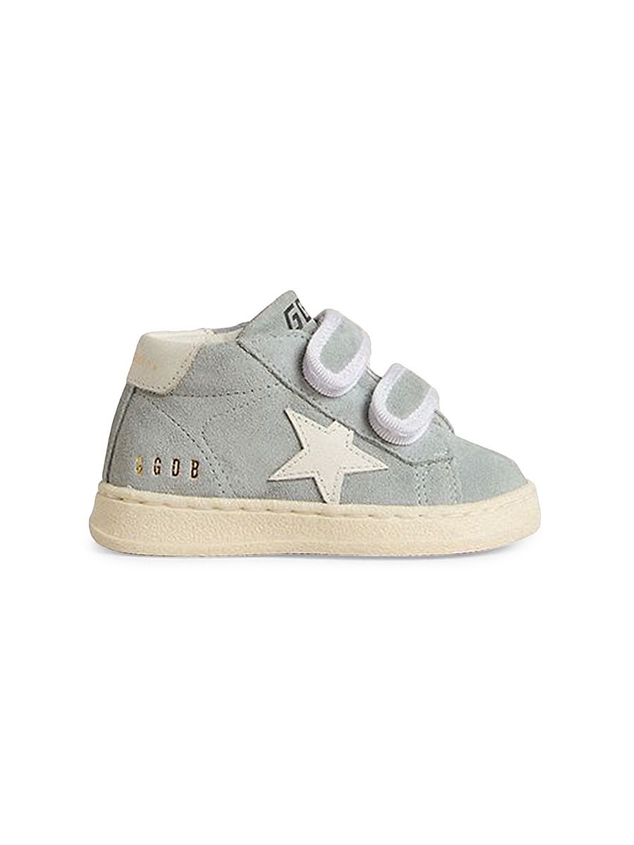 Baby Boy's & Little Boy's June Suede Low-Top Sneakers - Light Blue White - Size 10 (Toddler)