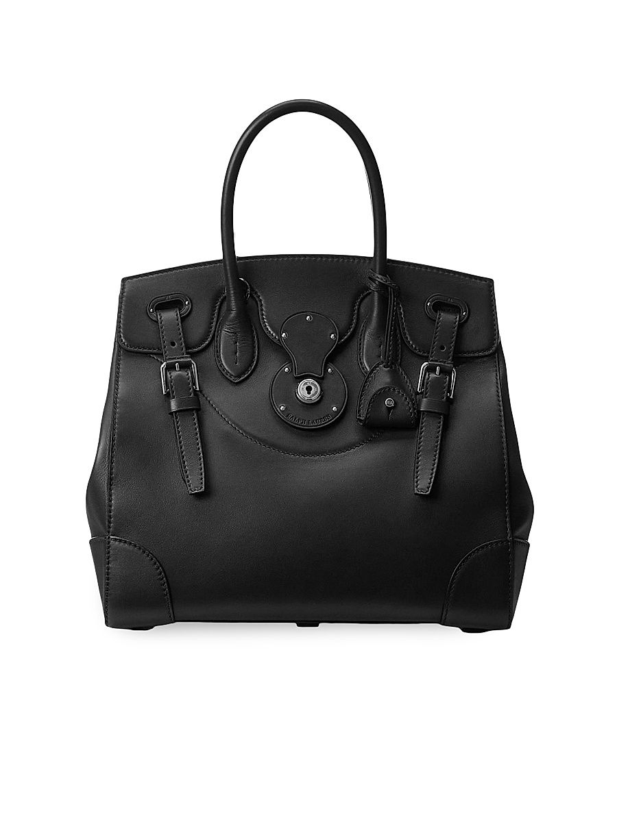 Women's Soft Ricky Leather Bag - Black