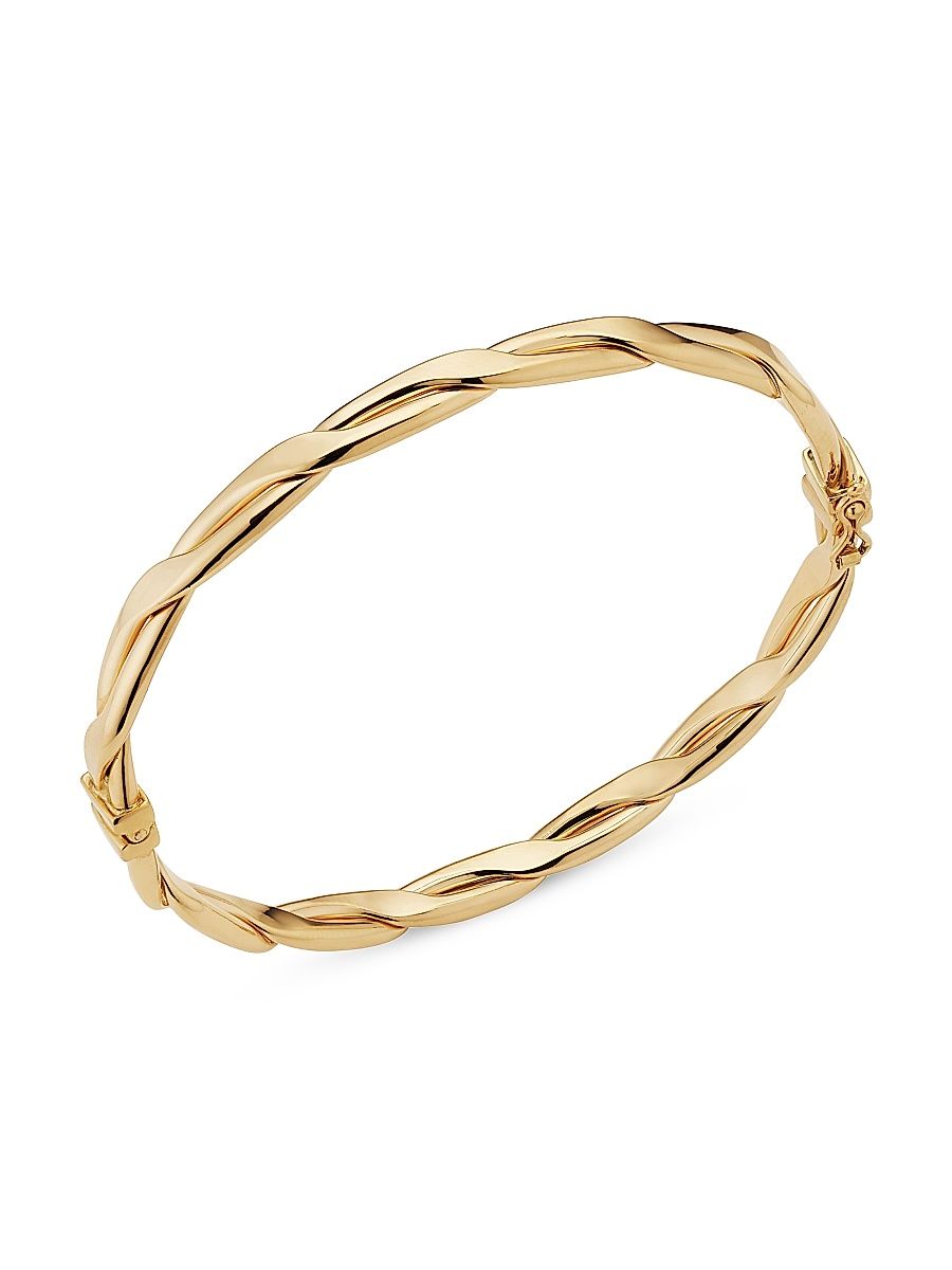 Women's 14K Yellow Gold Amore Bangle - Yellow Gold