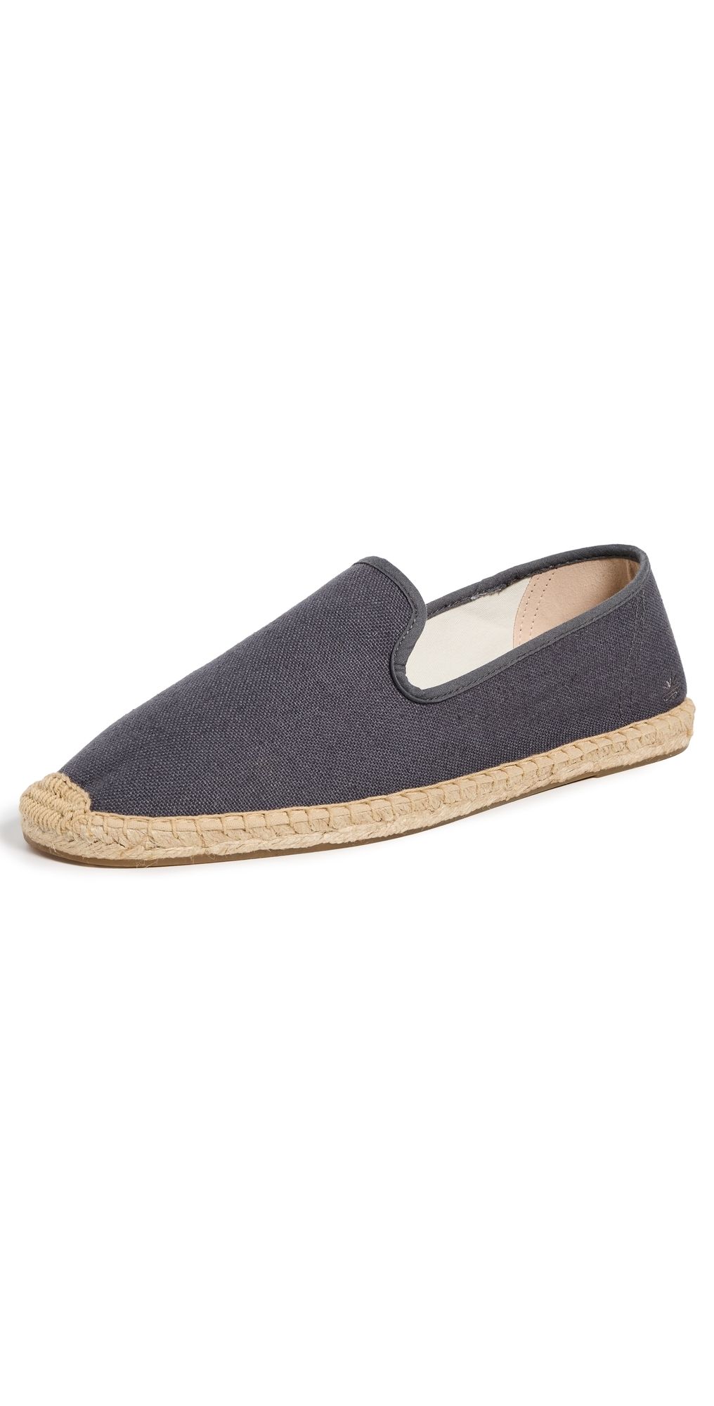 Soludos The Smoking Slipper Espadrilles Roca Gray 10-10.5