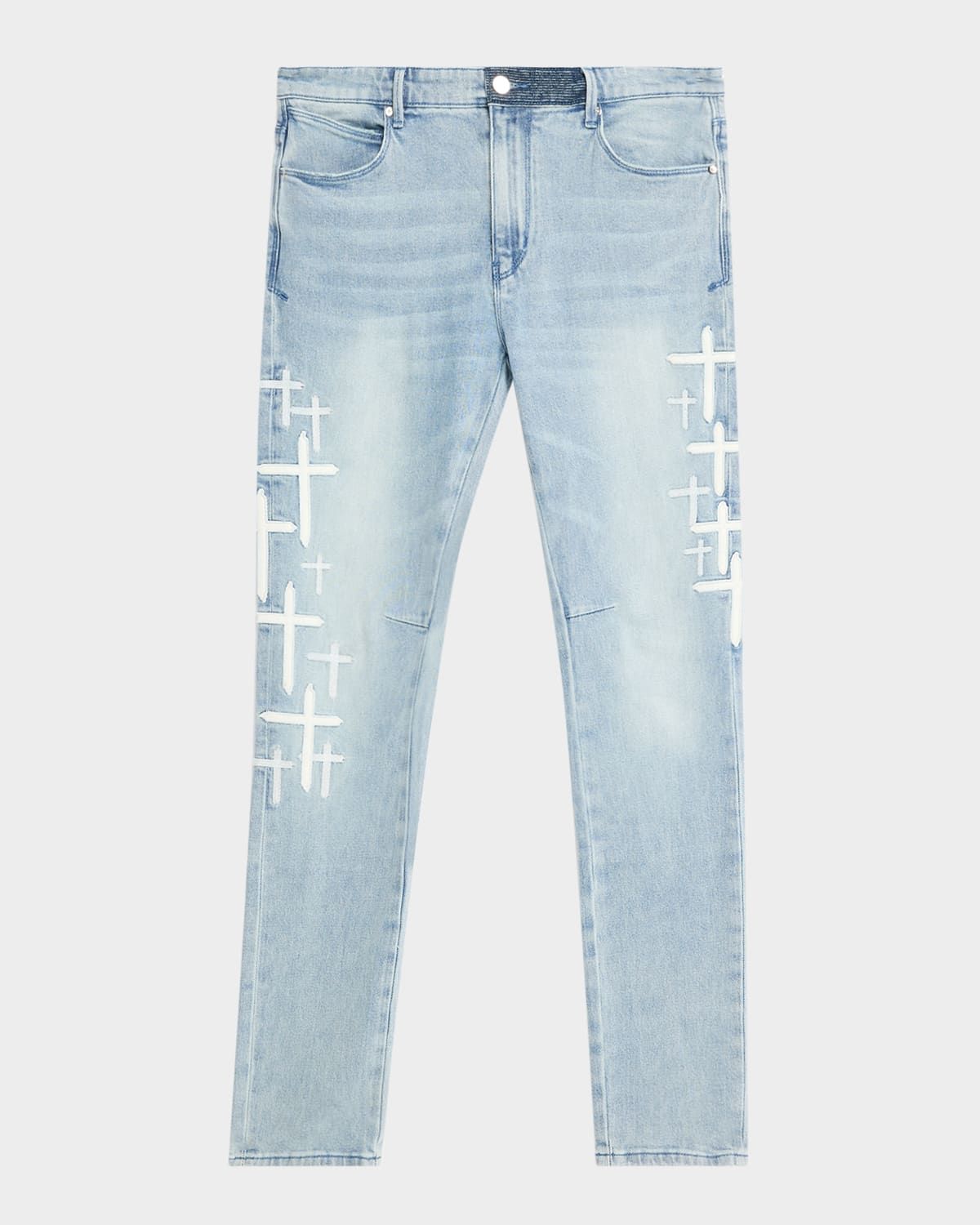 Men & apos;s Bryant Skinny Jeans in Coastal Drift Cross Patch