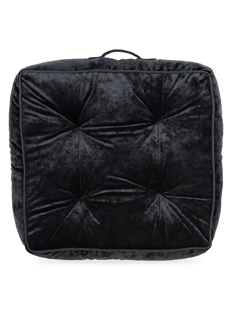 Primrose Floor Pillow - Black