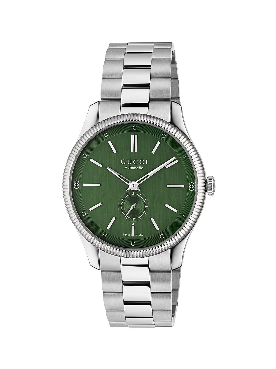 Men's G-Timeless Stainless Steel Bracelet Watch/40MM - Green