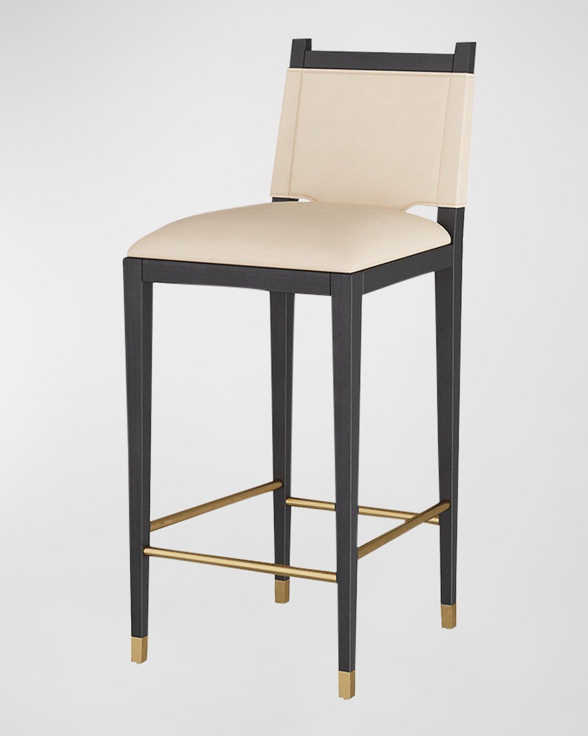 Burdock Leather Bar Stool, 32"