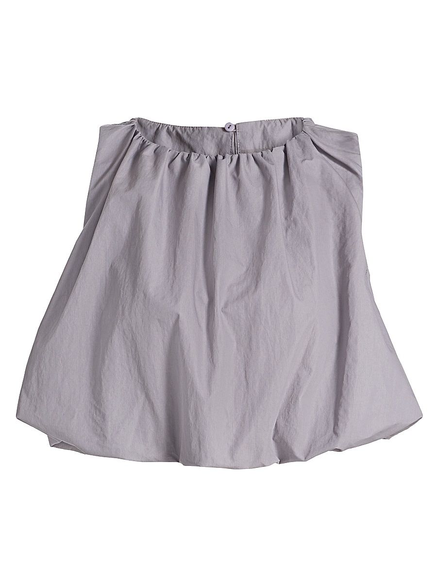 Women's Ravina Gathered Bubble-Hem Top - Nimbus - Size 0