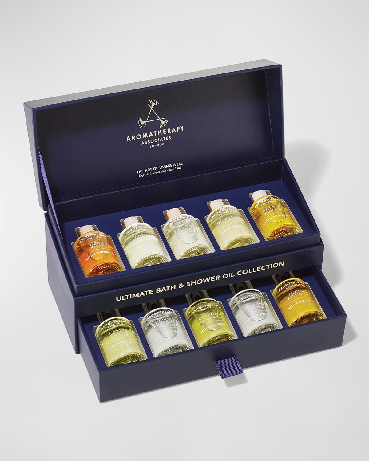 10 x 0.3 oz. Ultimate Wellbeing Bath & Shower Oil Collection