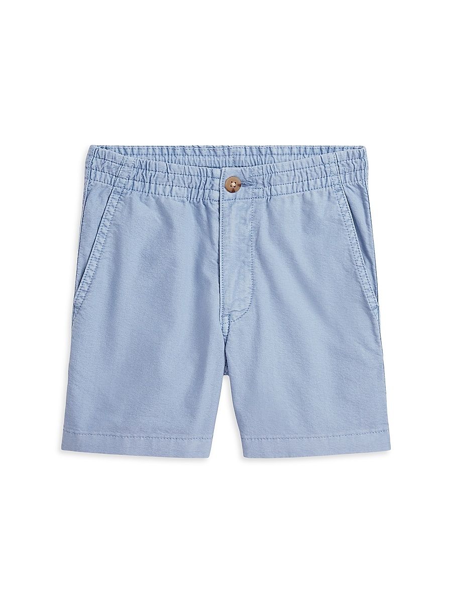 Little Boy's & Boy's Oxford Chambray Shorts - Chambray Blue - Size 8