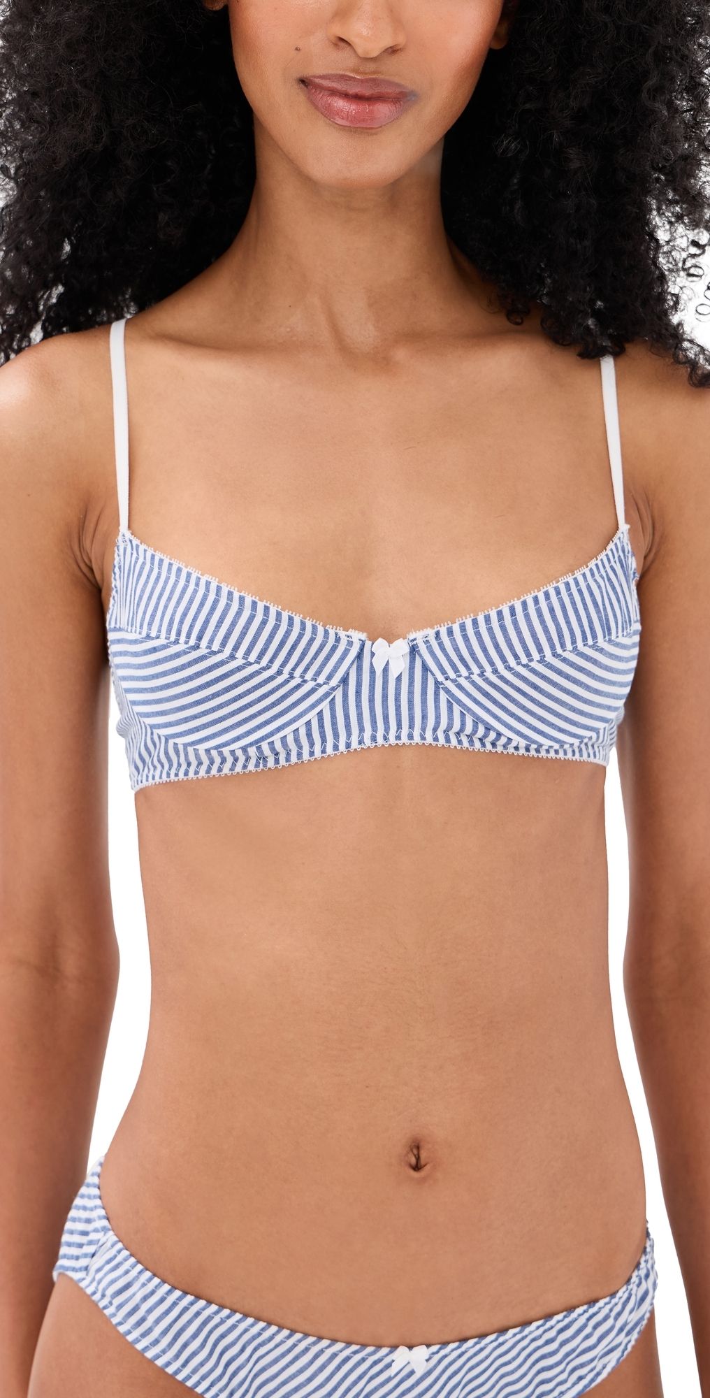Only Hearts Underwire Bra French Blue M