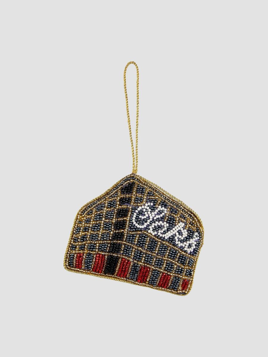 Sudha Pennathur Sudha Pennathur Holiday 2025 Beaded Saks Building Ornament