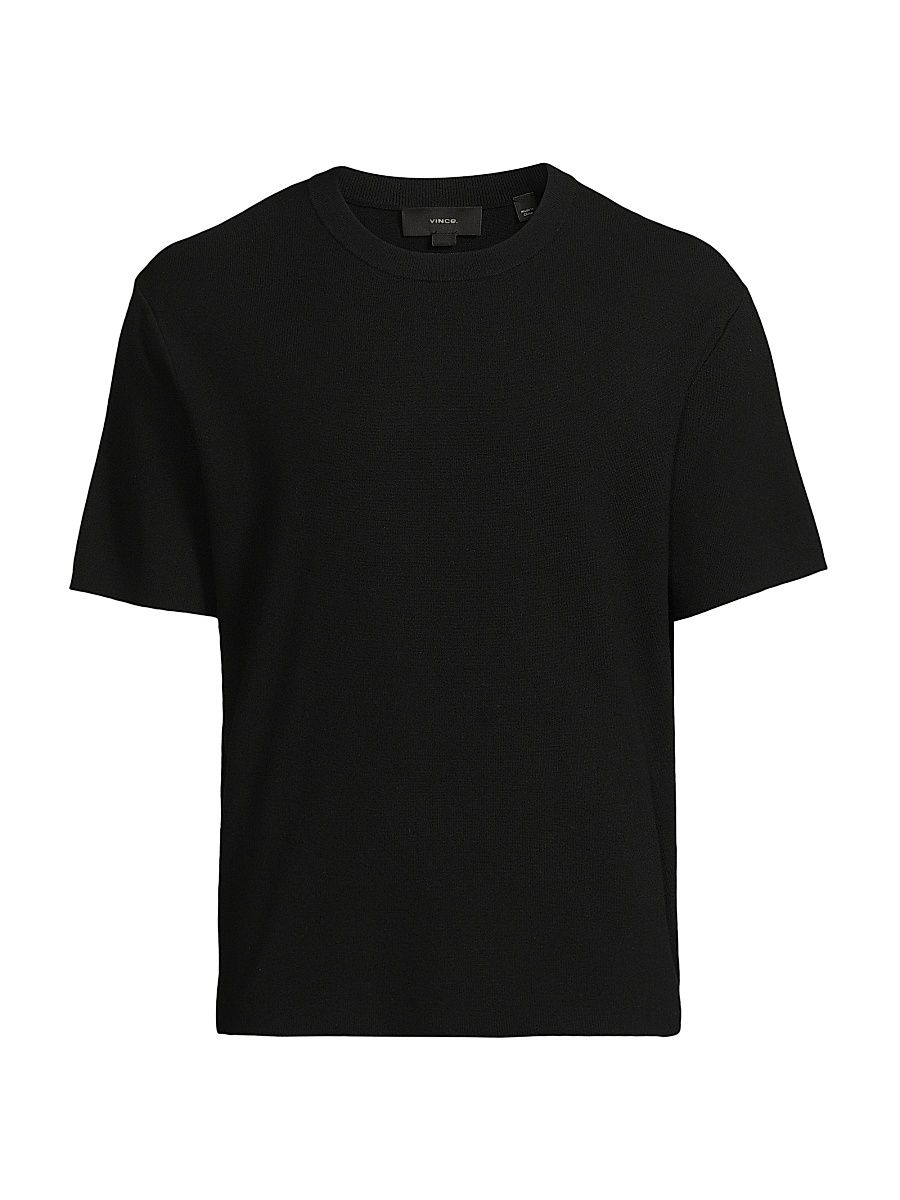 Men's Milano Crewneck T-Shirt - Black - Size XXL