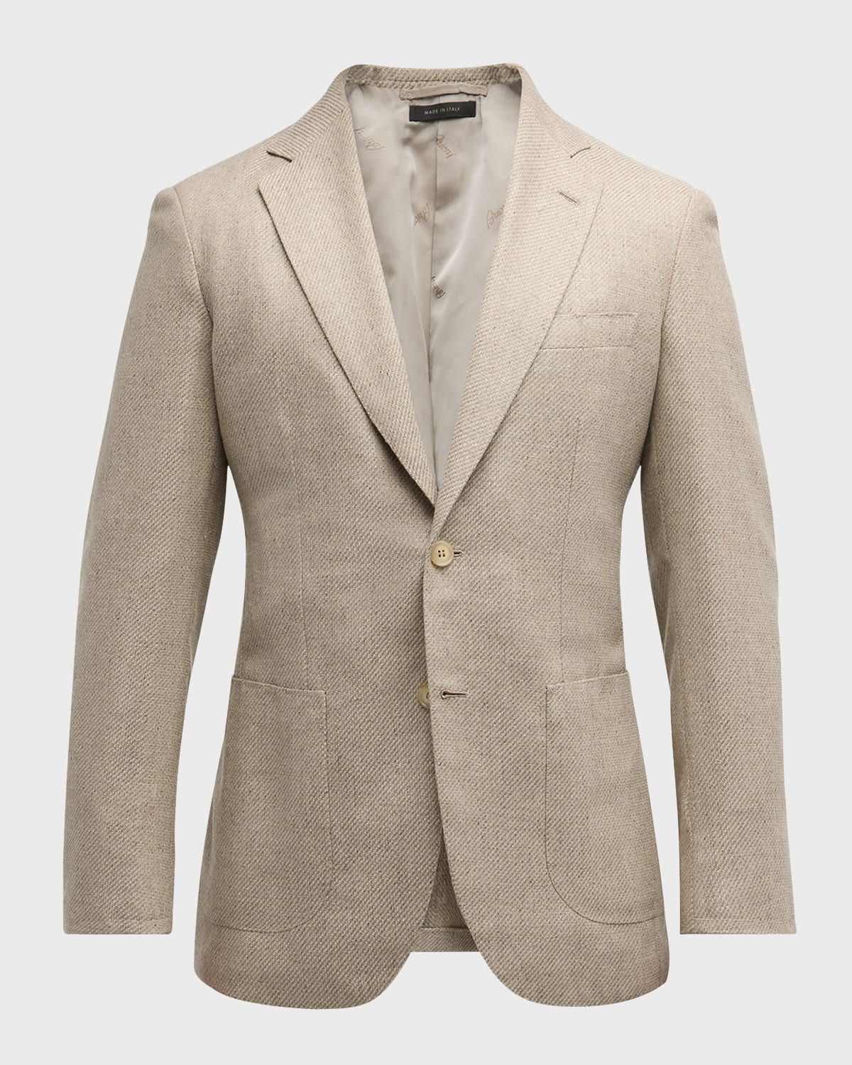 Men & apos;s Melange Twill Blazer