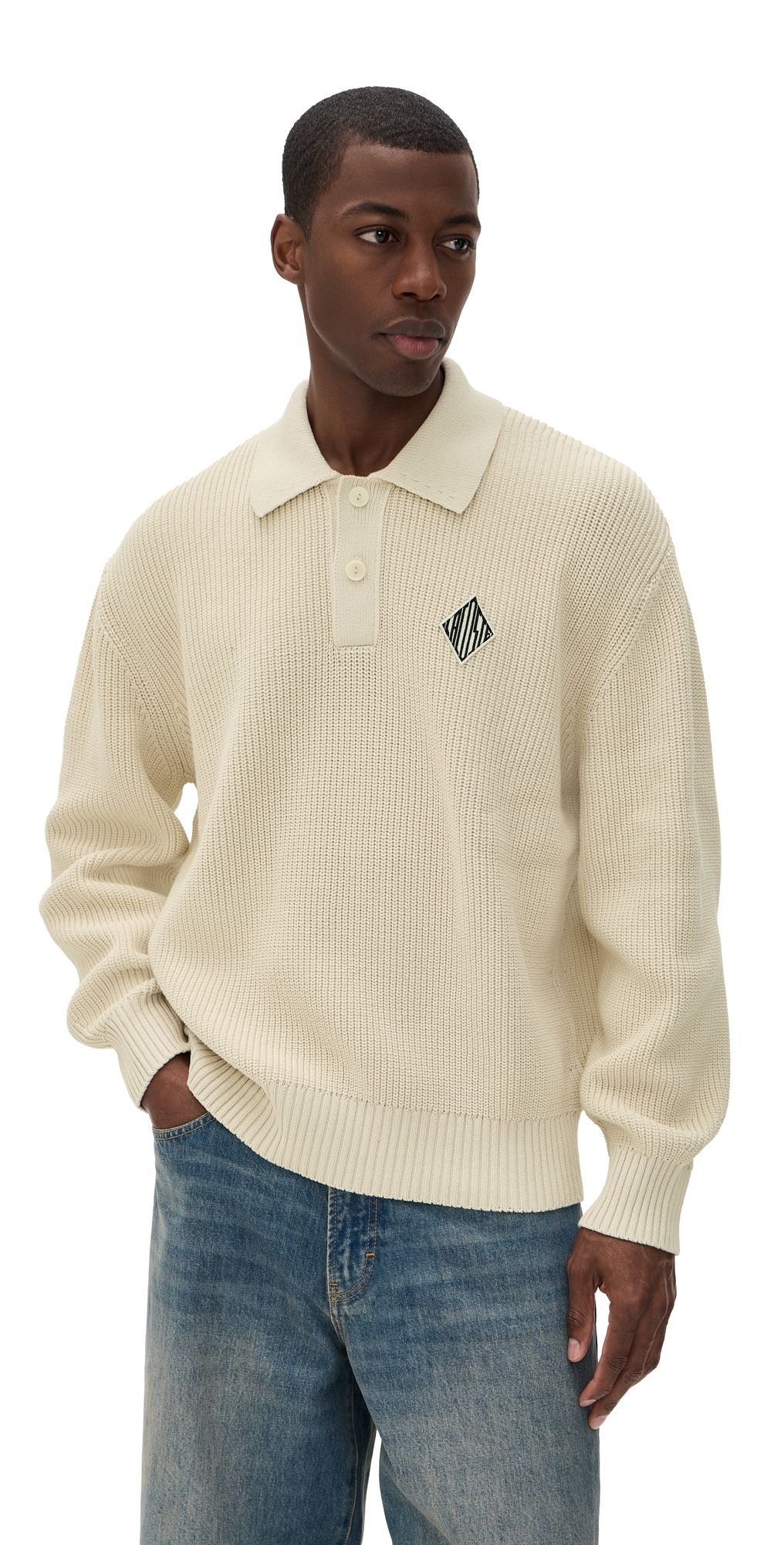 Lacoste Polo Sweater Powder L
