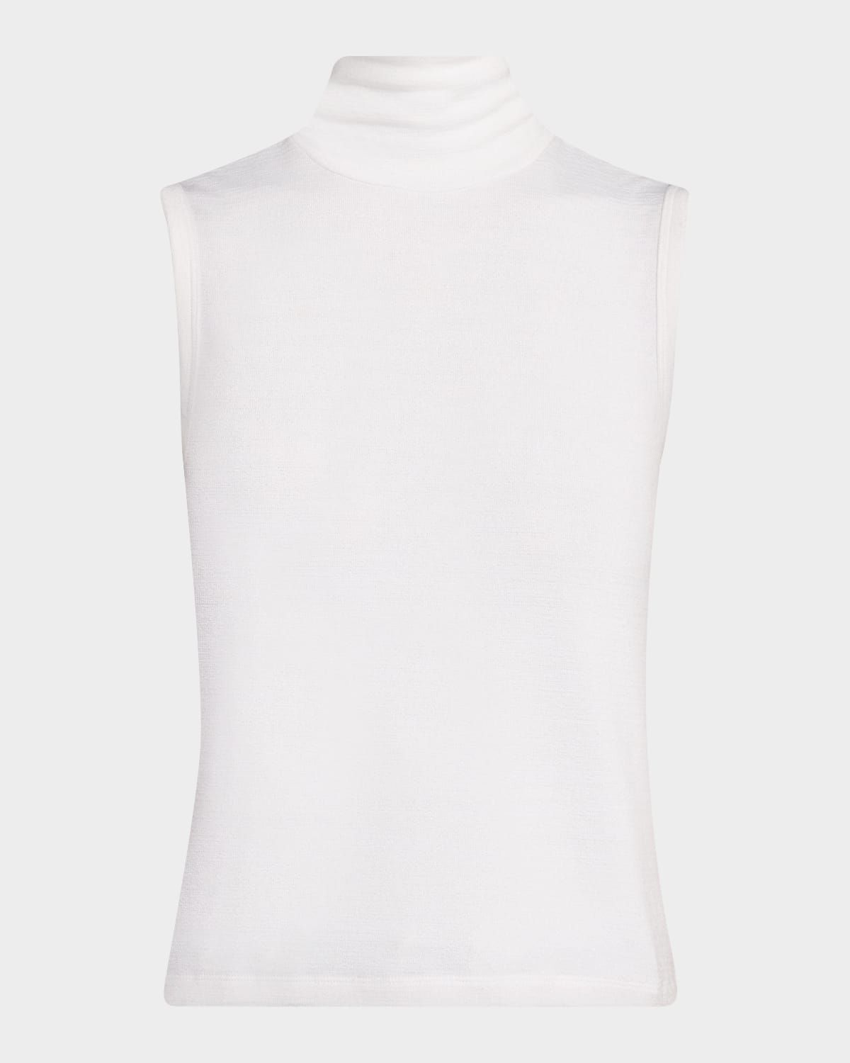 The Knit Turtleneck Tank Top