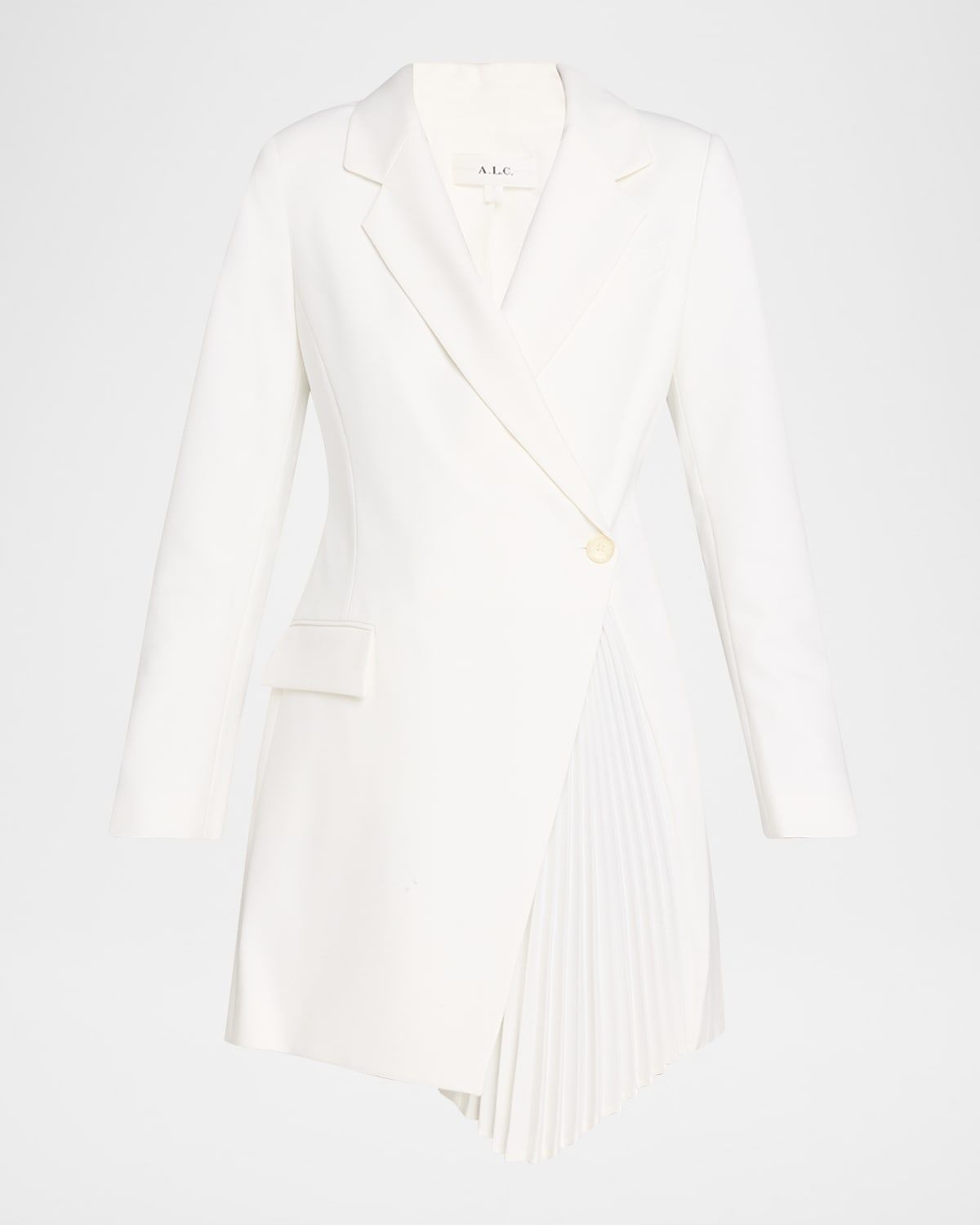 Juliet Pleated Blazer Mini Dress