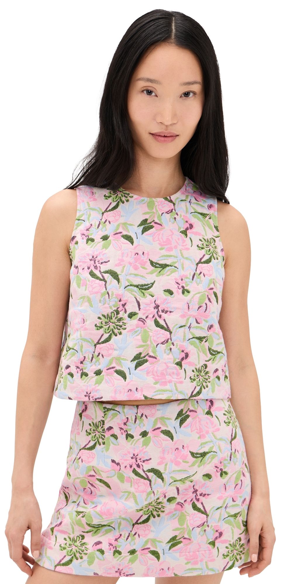 Hunter Bell Rebecca Top Magnolia Grove Jacquard 8