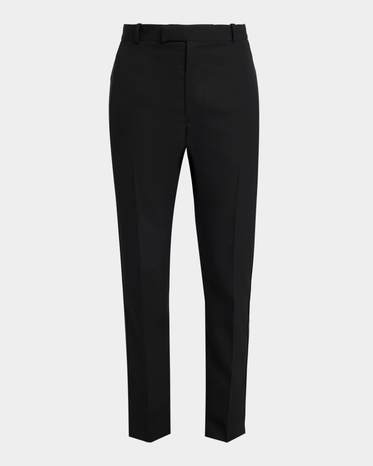 Men & apos;s Wool Cigarette Trousers