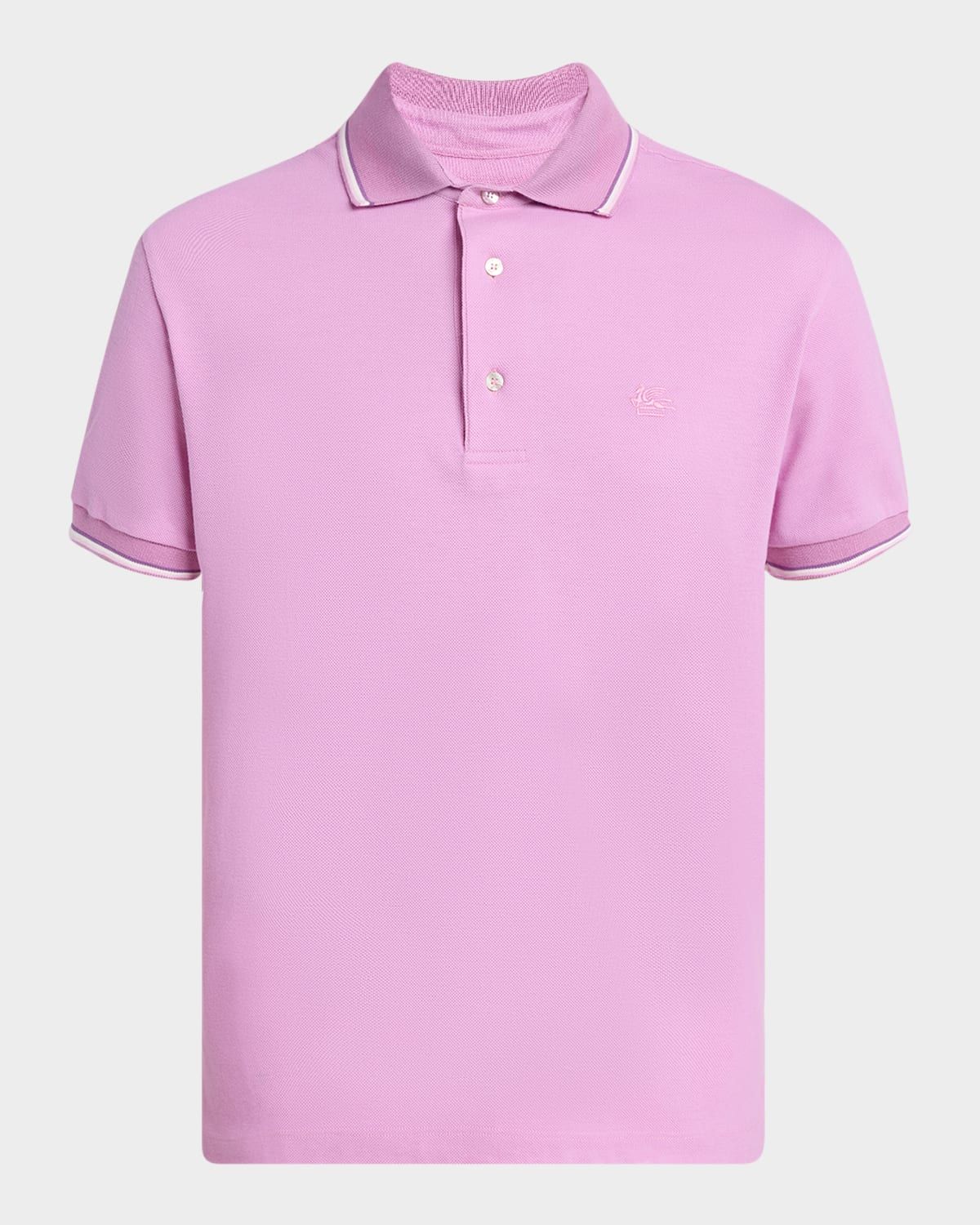Men & apos;s Tipped Polo Shirt
