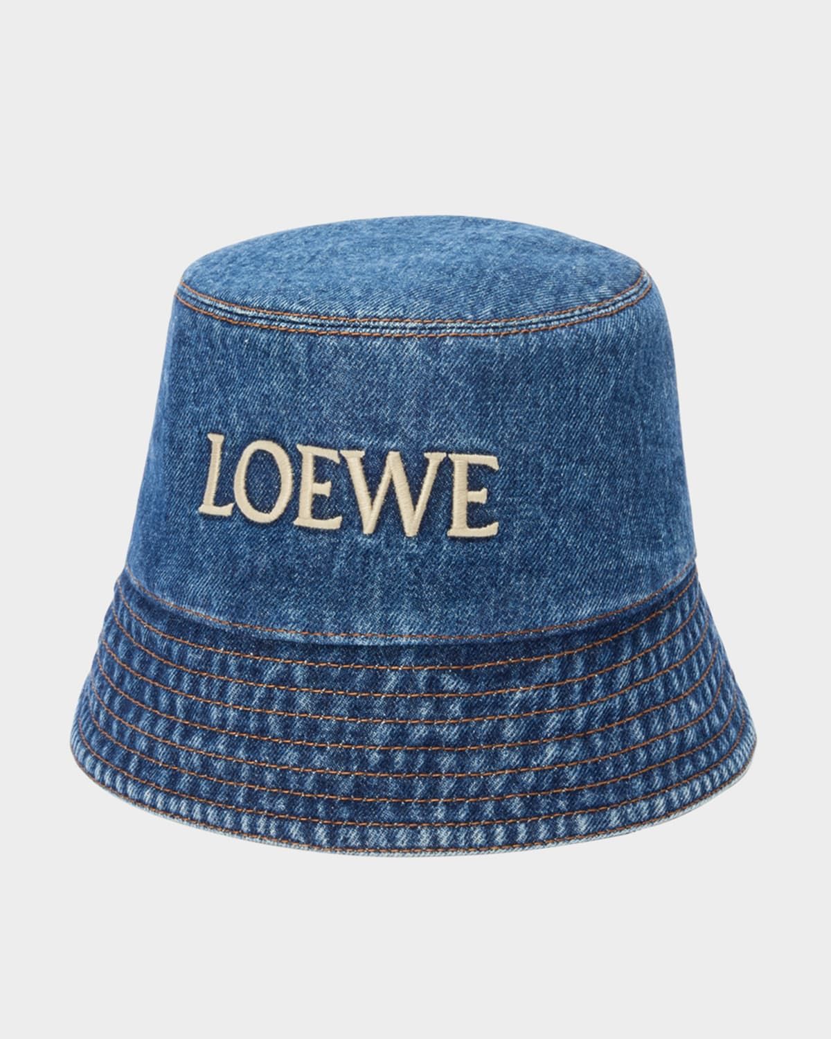 Logo Denim Bucket Hat