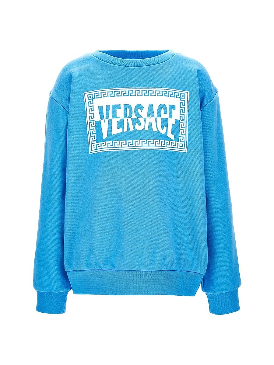 Baby Boy's, Little Boy's & Boy's Logo Crewneck Sweatshirt - Blue - Size 5