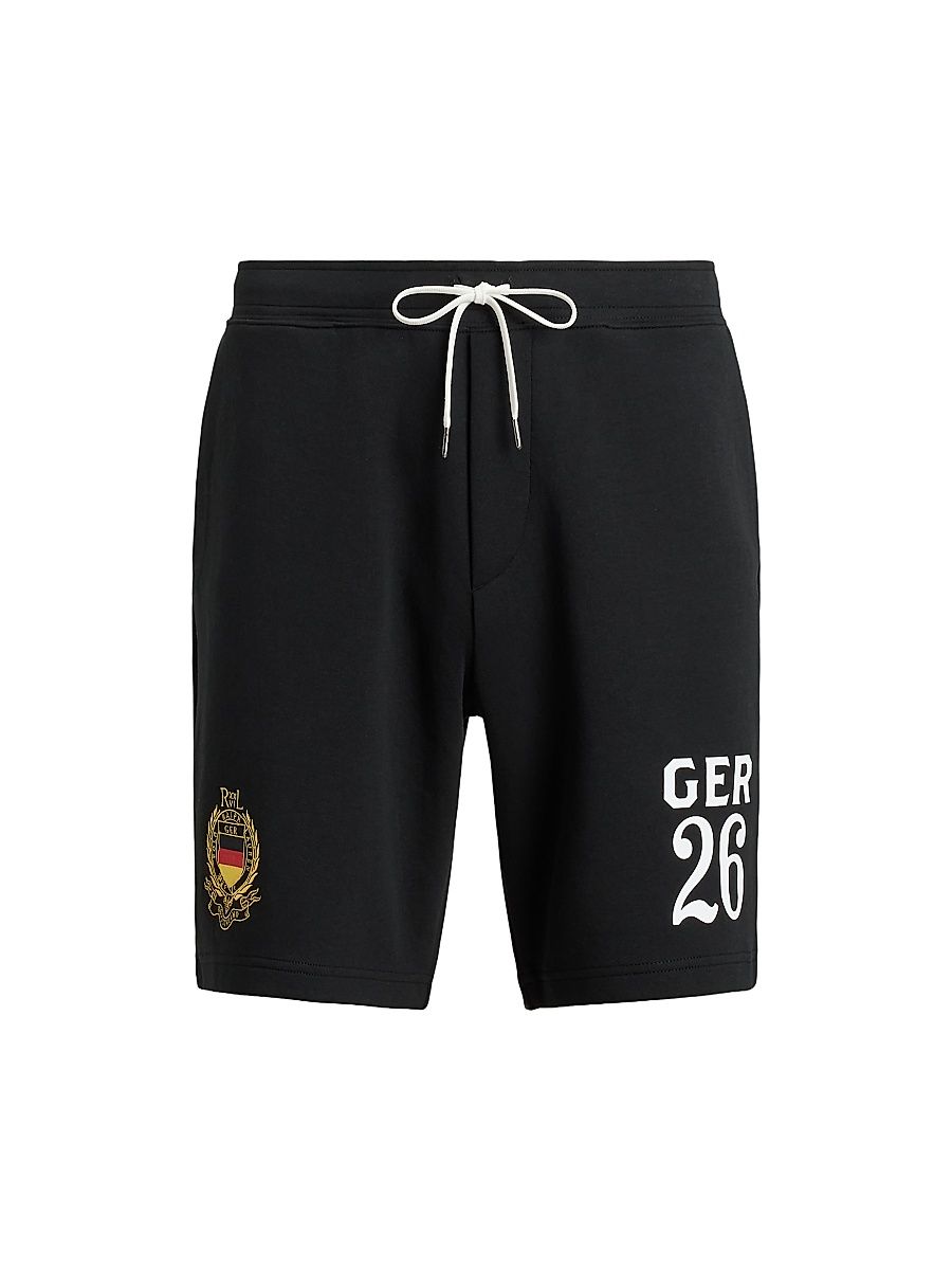 Men's Germany Double-Knit Tech Shorts - Polo Black - Size XXL