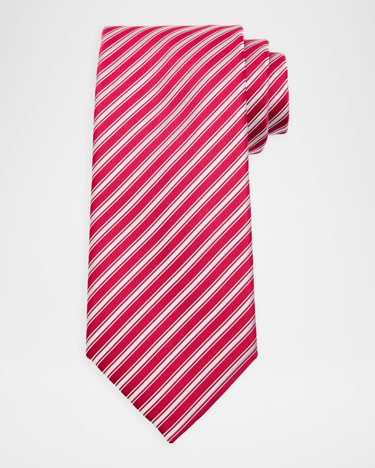 Men & apos;s Silk Multi-Stripe Tie