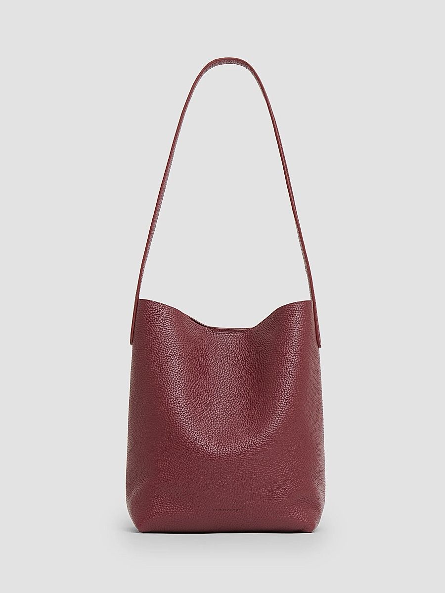 Women's Everyday Cabas Small Bucket Bag - Claret