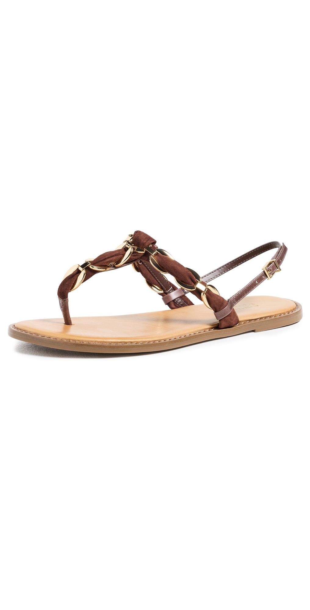 Schutz Camellia Sandals Root Brown 9.5