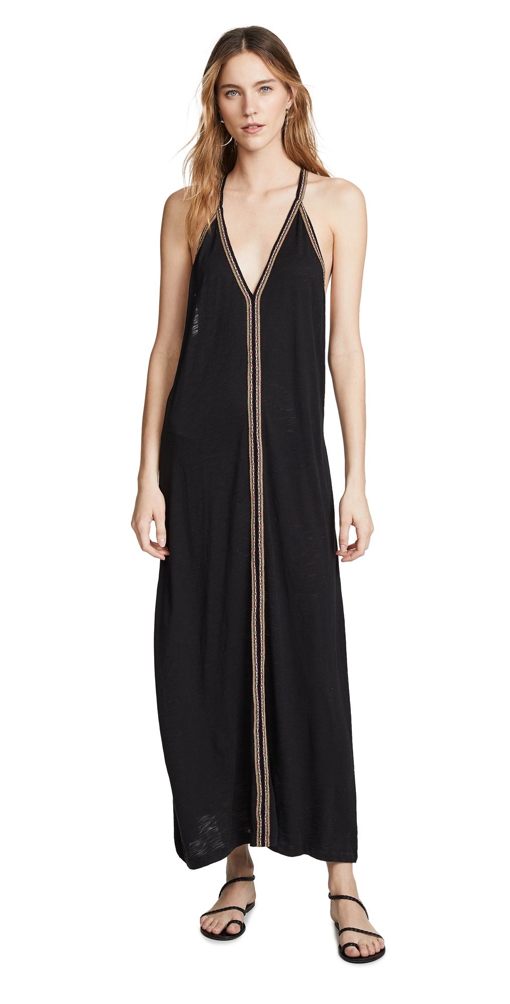 Pitusa Pima Sundress Black Standard