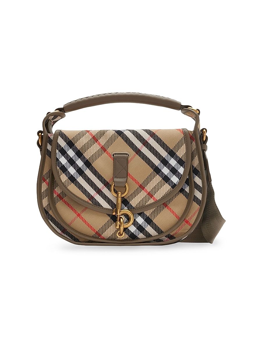 Women's Check Crossbody Bag - Sand Ip Check