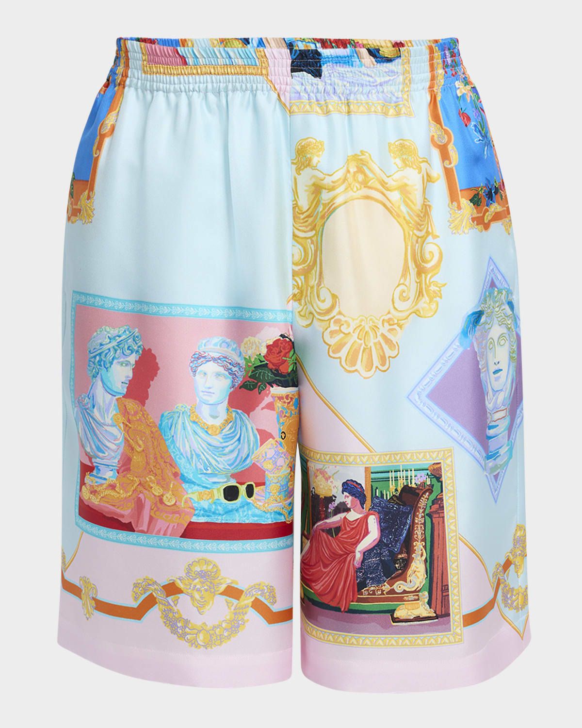 Men & apos;s Gallery-Print Twill Shorts