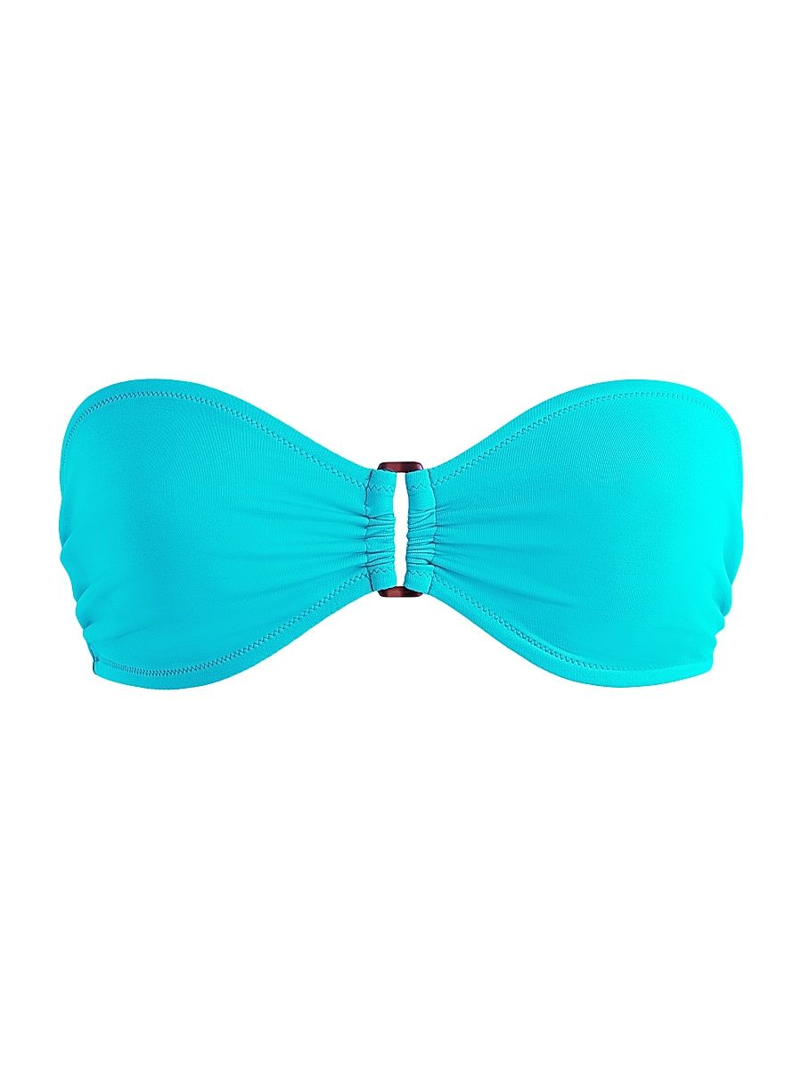 Women's Bandeau Bikini Top - Vert Disco - Size XS