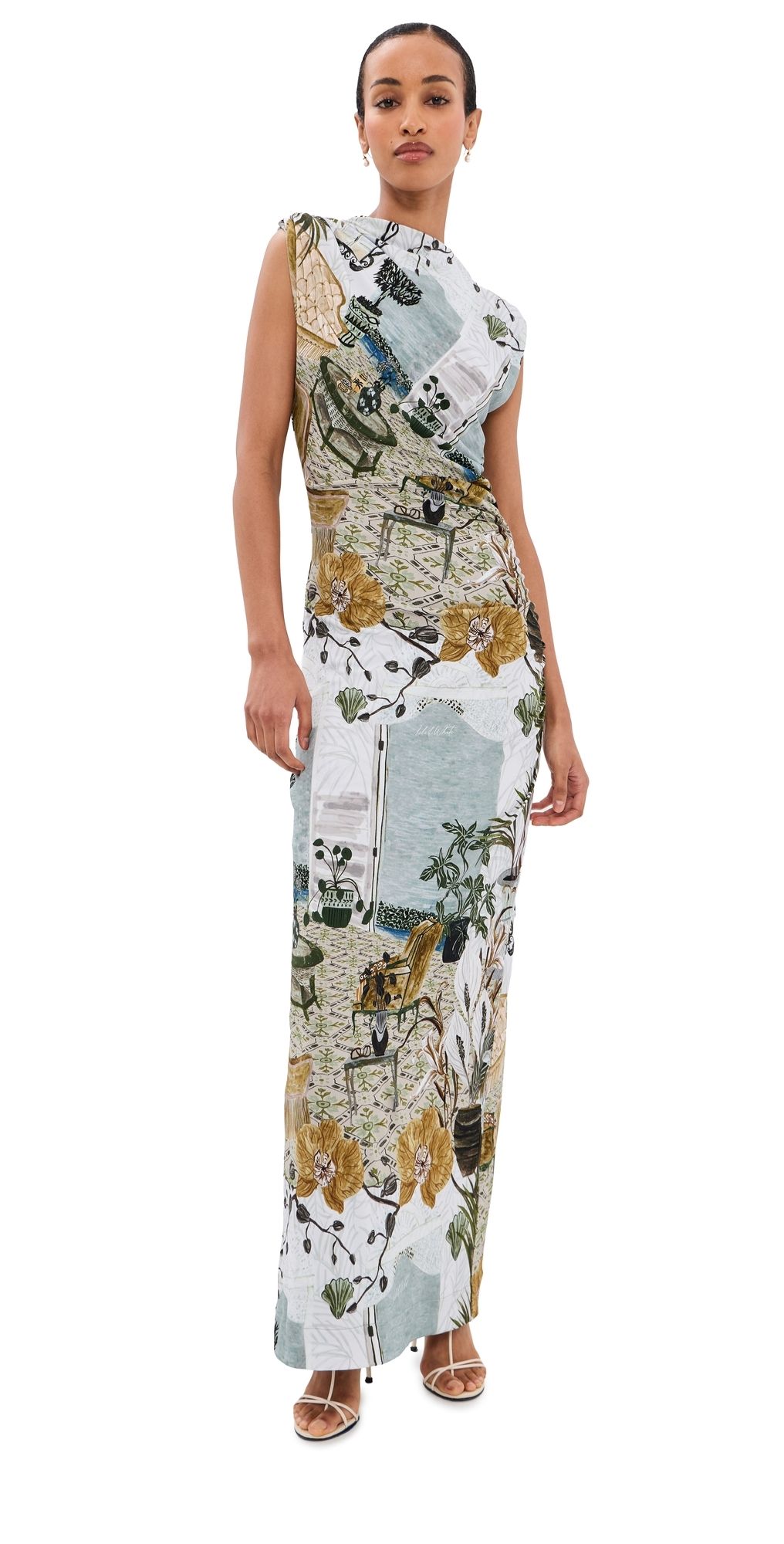 Isla & White Cecile Dress Belvedere XS