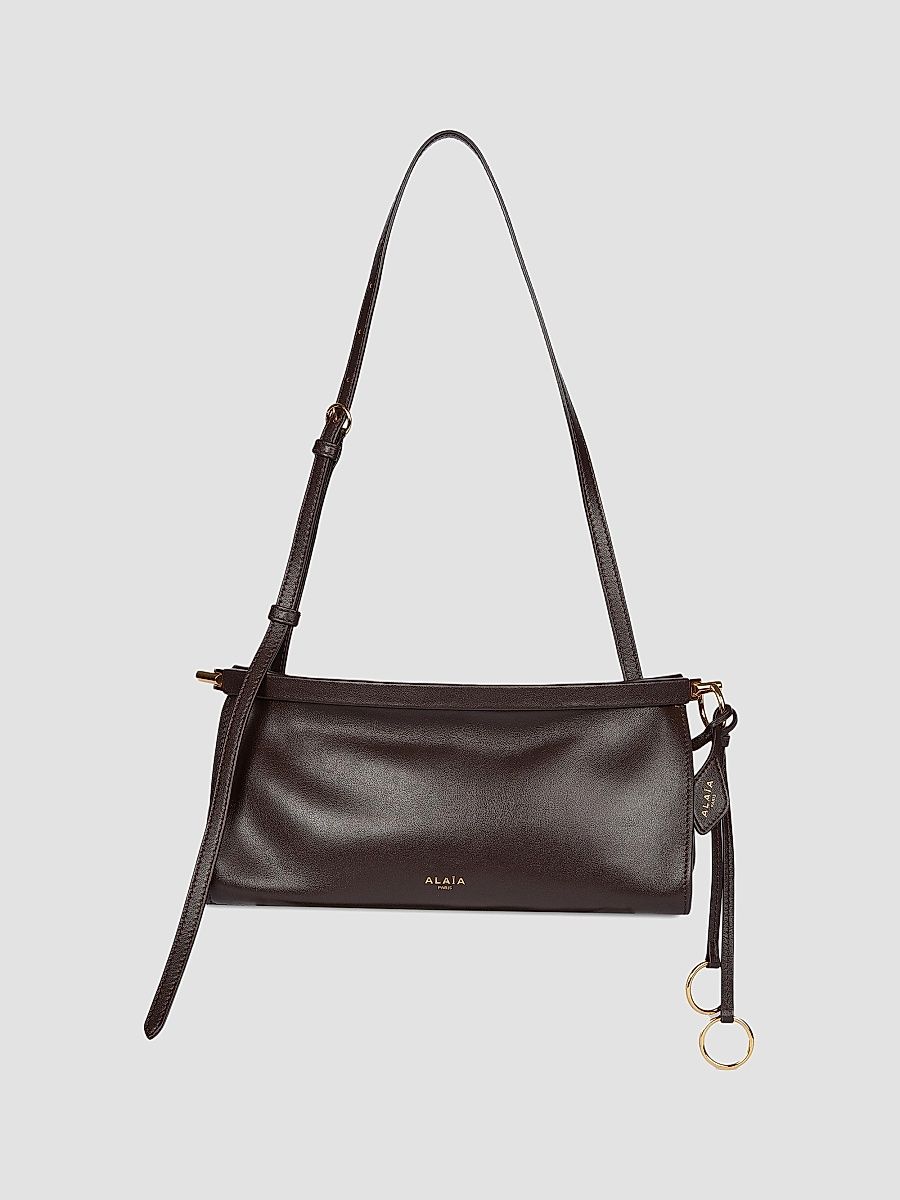 ALAÏA Women's Le Click Leather Shoulder Bag - Noir