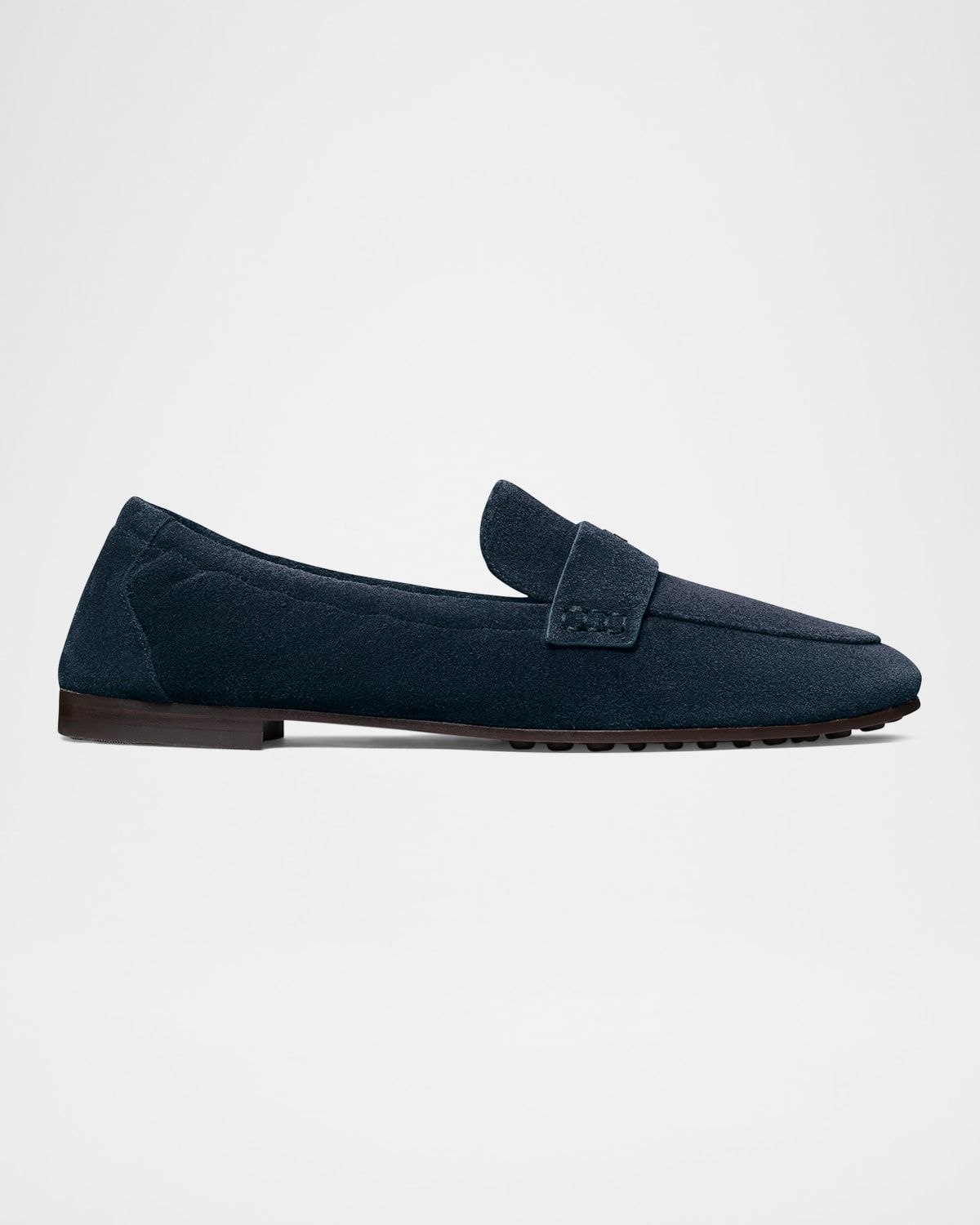 Suede Ballet Loafers