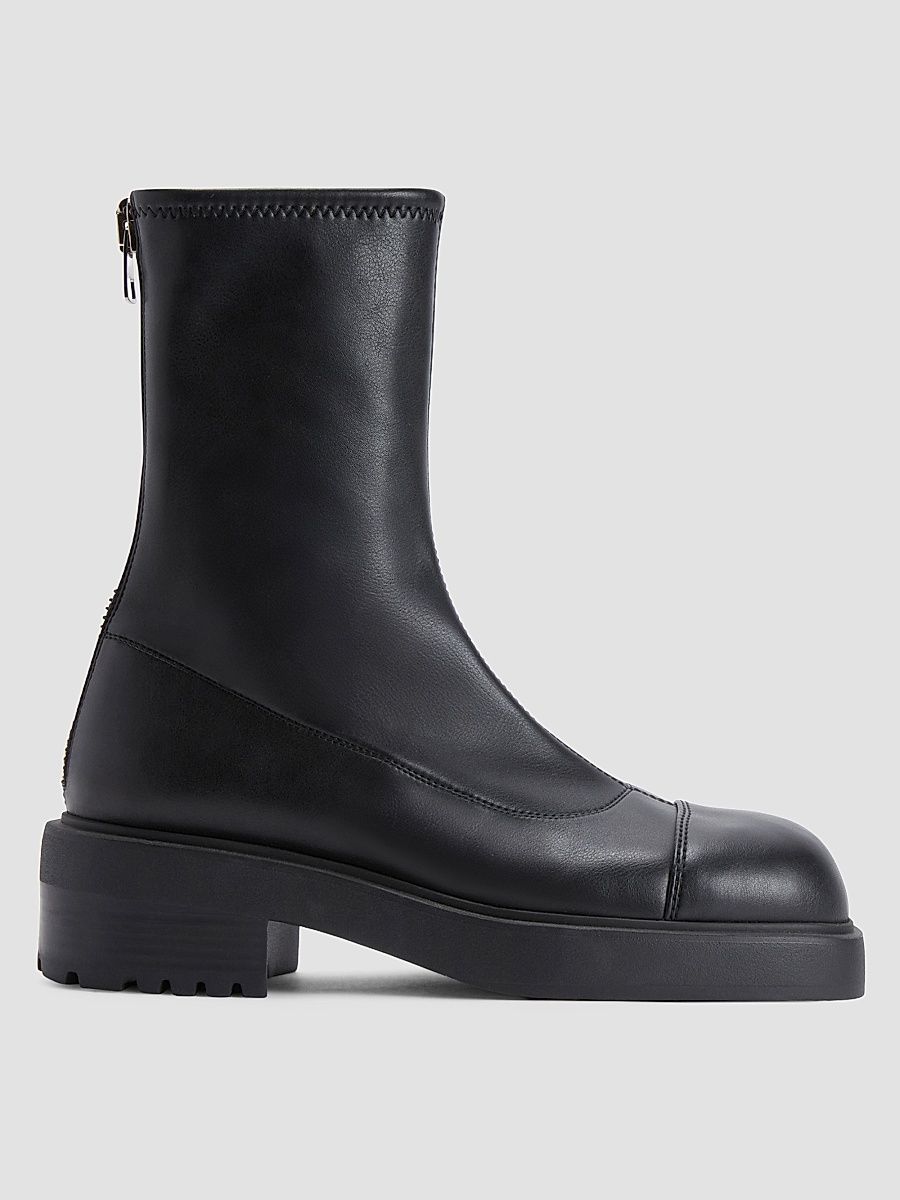 Women's Morris 25MM Leather Ankle Boots - Nero - Size 6