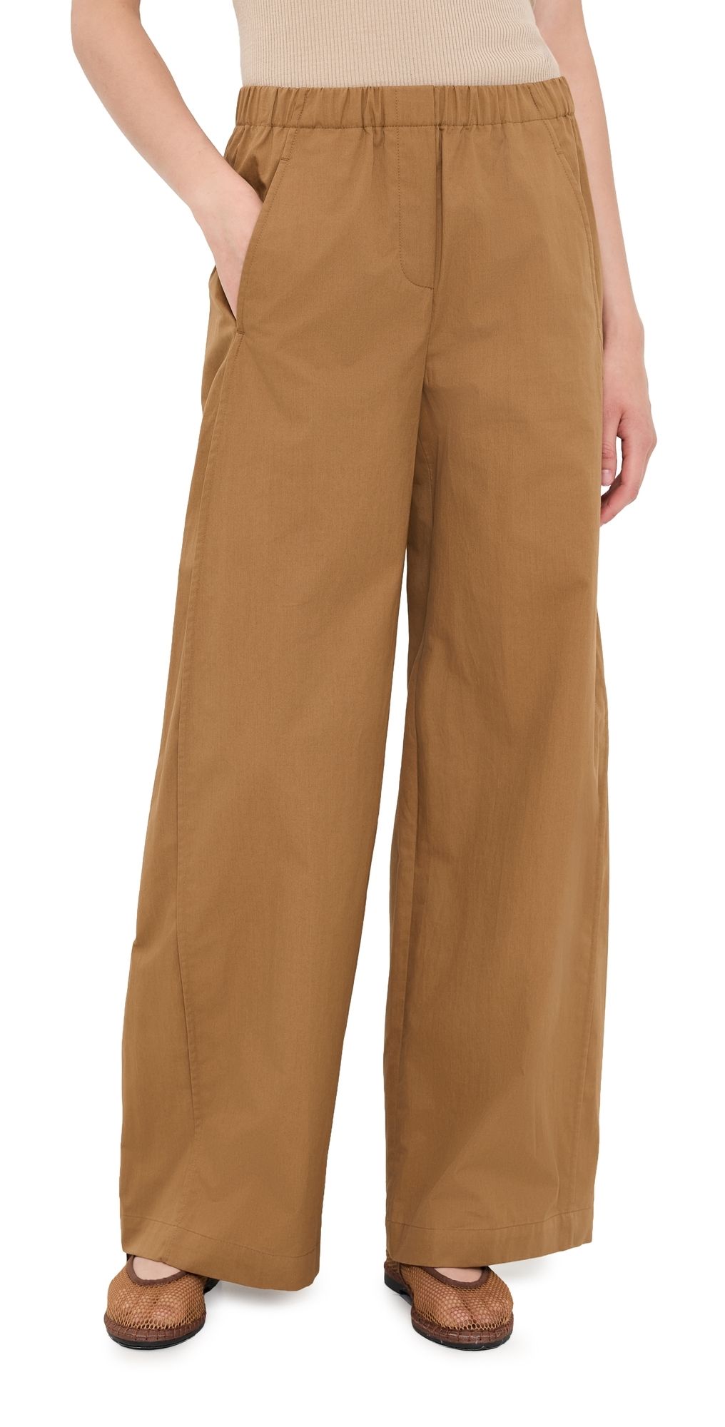 Theory Curved Parachute Pants Bronze/Q87 P