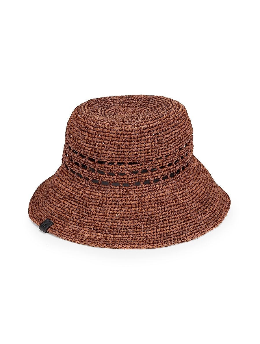 Women's Daisie Rollable Straw Hat - Toffee - Size Small