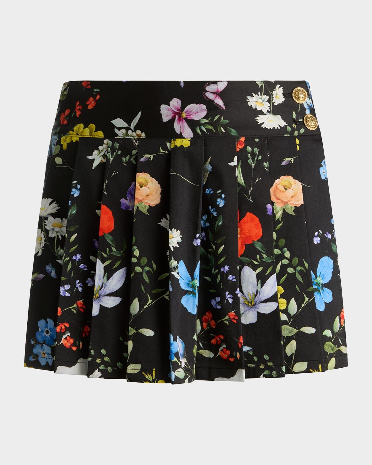 Noah Pleated Mini Skirt