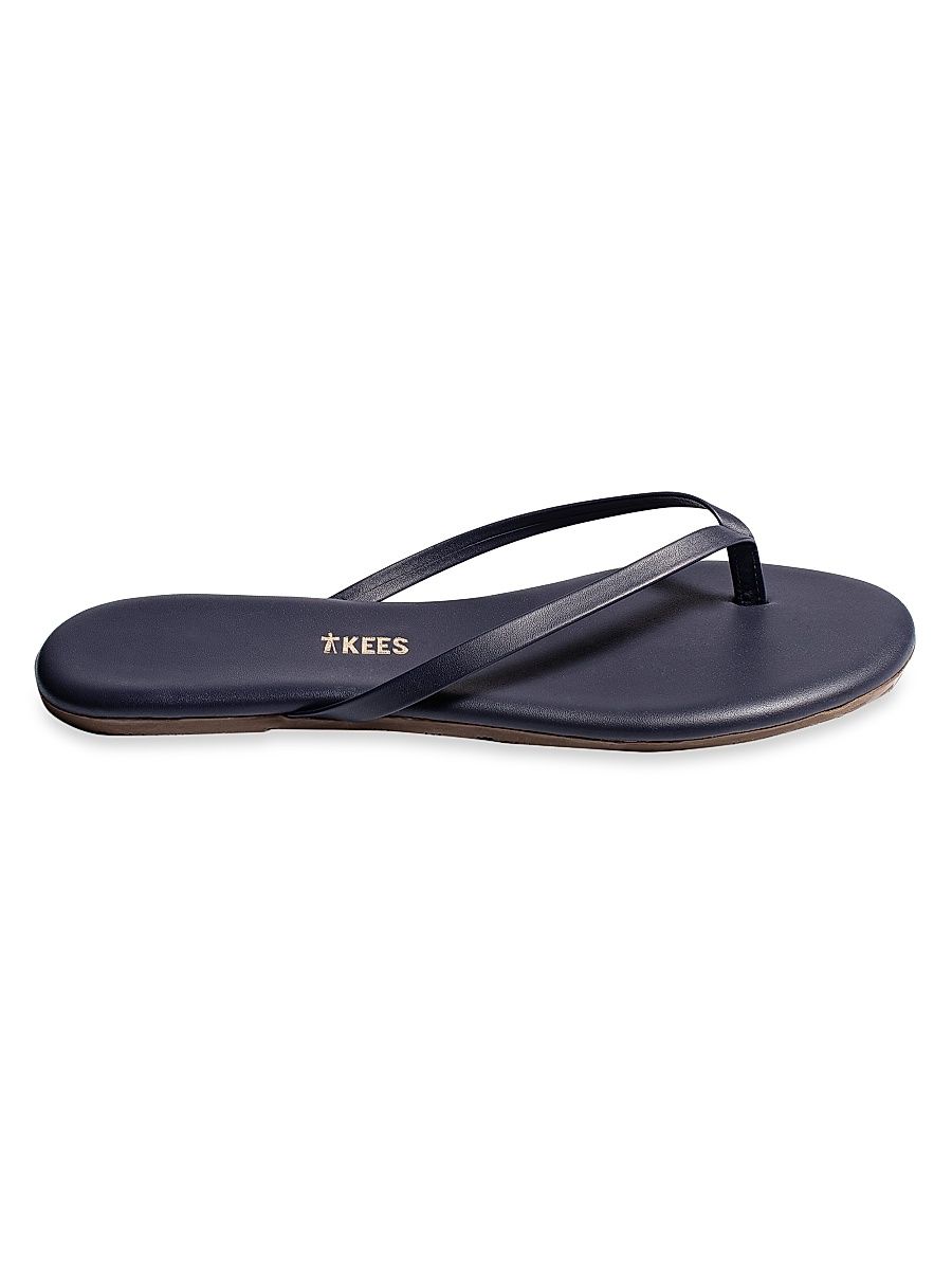 Tkees Women's Leather Thong Sandals - Twilight - Size 10