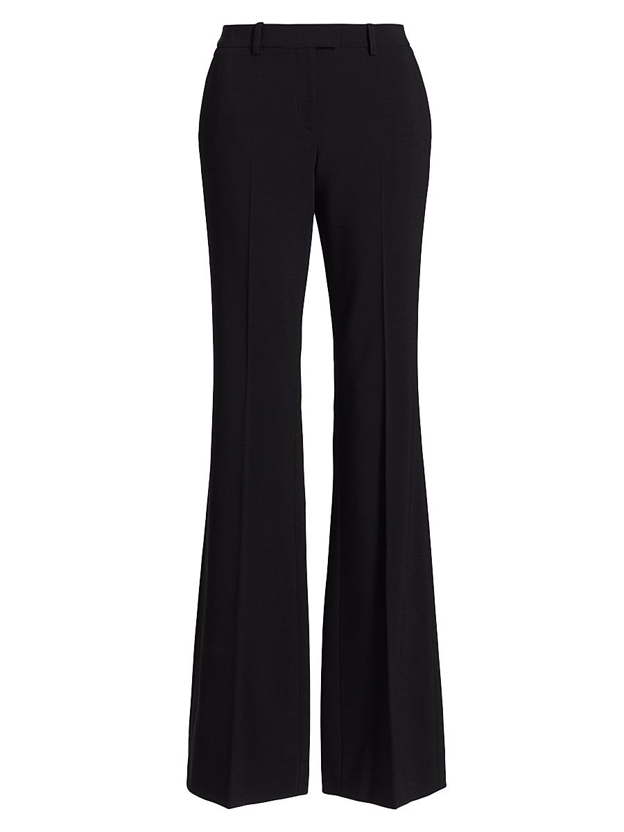 Women's Haylee Flare Trousers - Black - Size 12