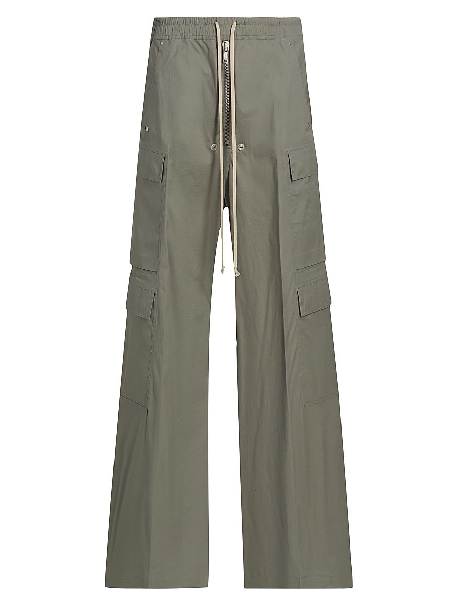 Men's Cargobelas Stretch-Cotton Wide-Leg Pants - Euca - Size 30