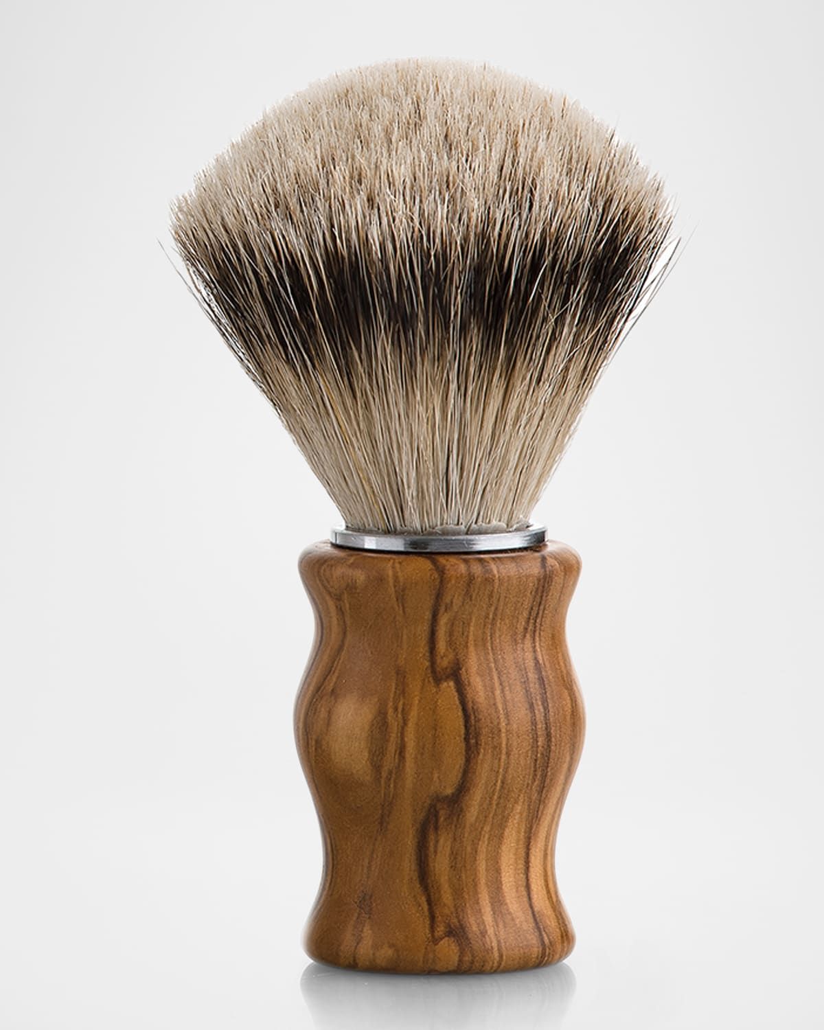 Men & apos;s Salone da Barba Super Badger and Olive Wood Shaving Brush