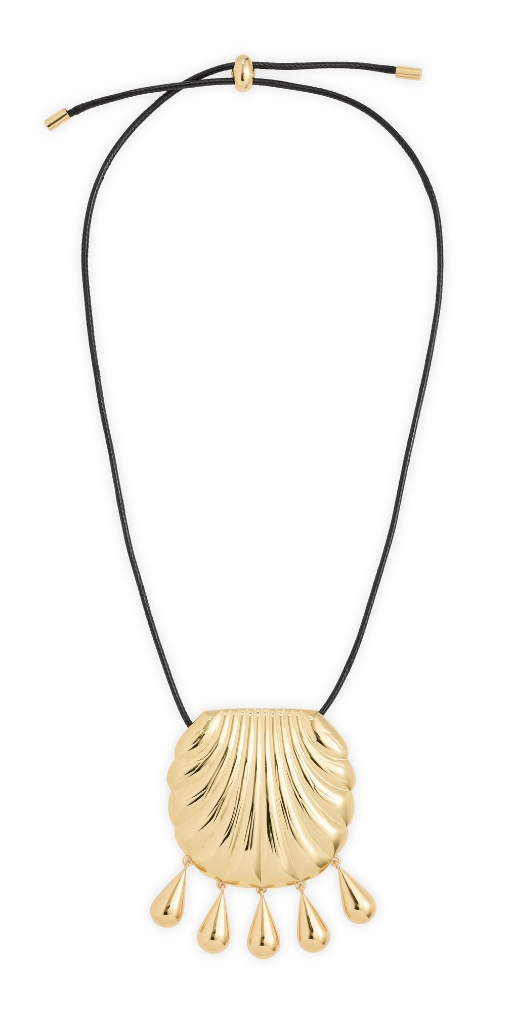 MAYAMAR Shell Pendant Necklace Gold One Size