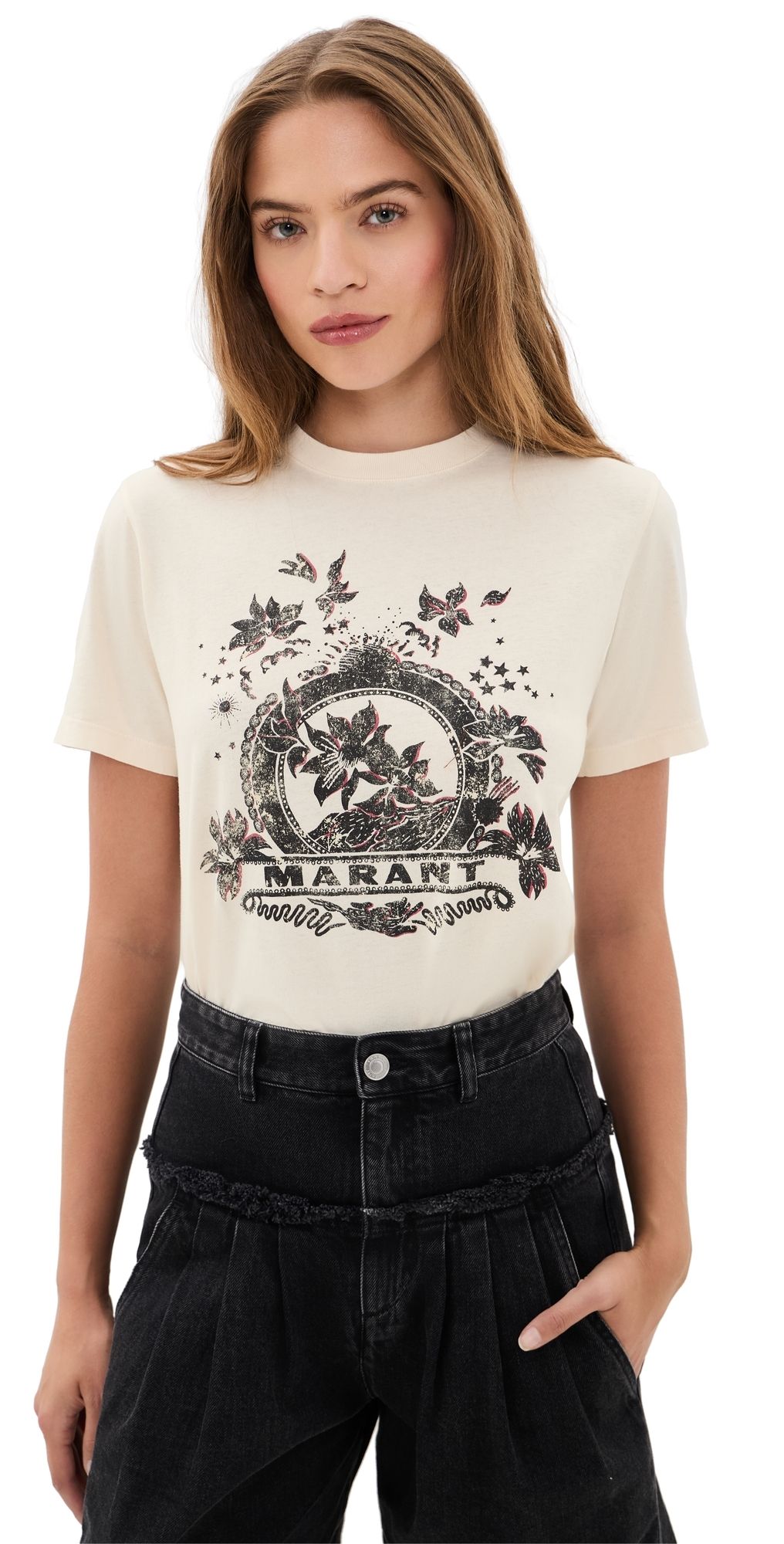 Isabel Marant Étoile Zewel Tee Ecru L