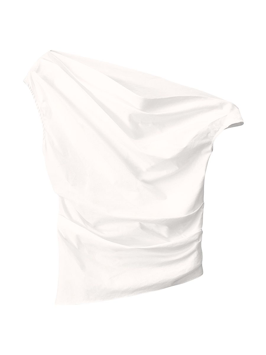 Women's Phare Gathered Top - White - Size 2