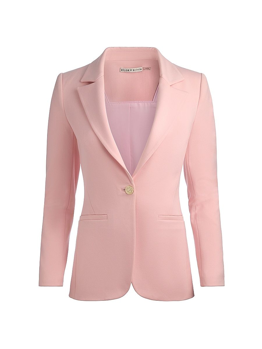 Women's Blake Fitted Blazer - English Rose - Size 14